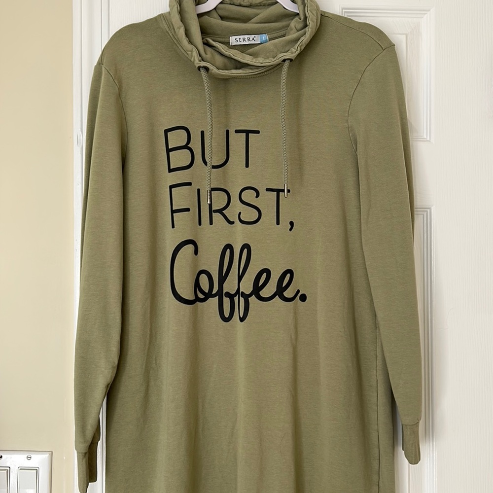 Serra large extra long sweatshirt